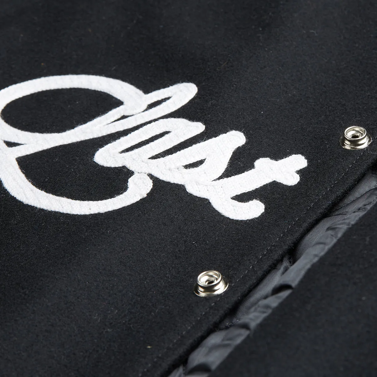 ALFA VARSITY JACKET - BLACK