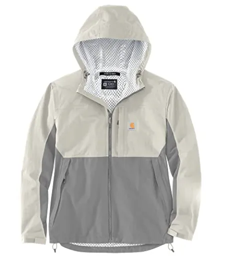 Carhartt Storm Defender Relaxed Fit Lightweight Packable Jacket | Malt/Asphalt