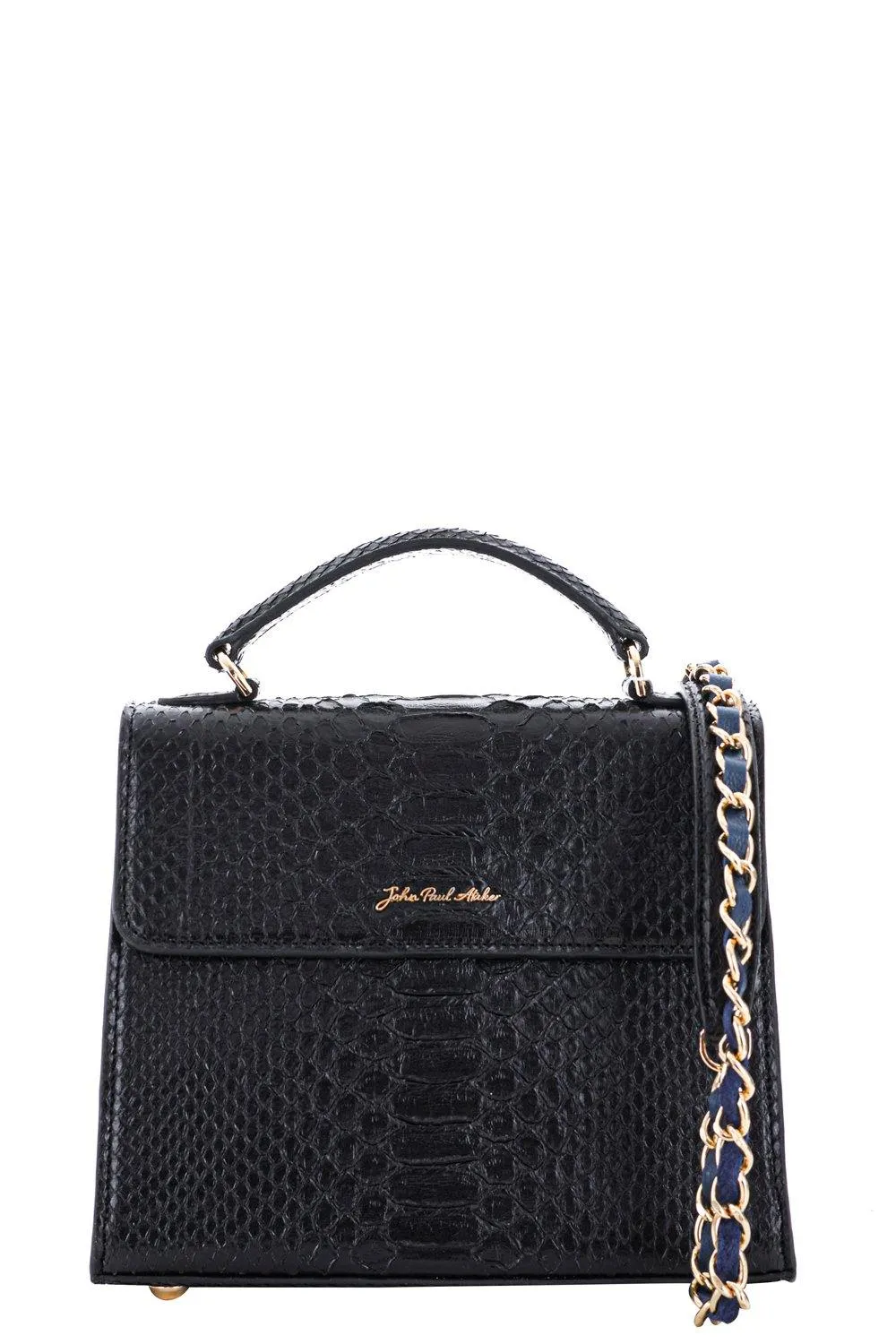 Chain Strap Box Shoulder Bag