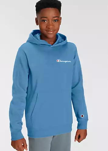 Champion Kids Logo Embroidered Hoodie | Grattan