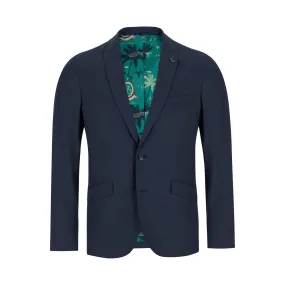 Deon Linen Navy Jacket