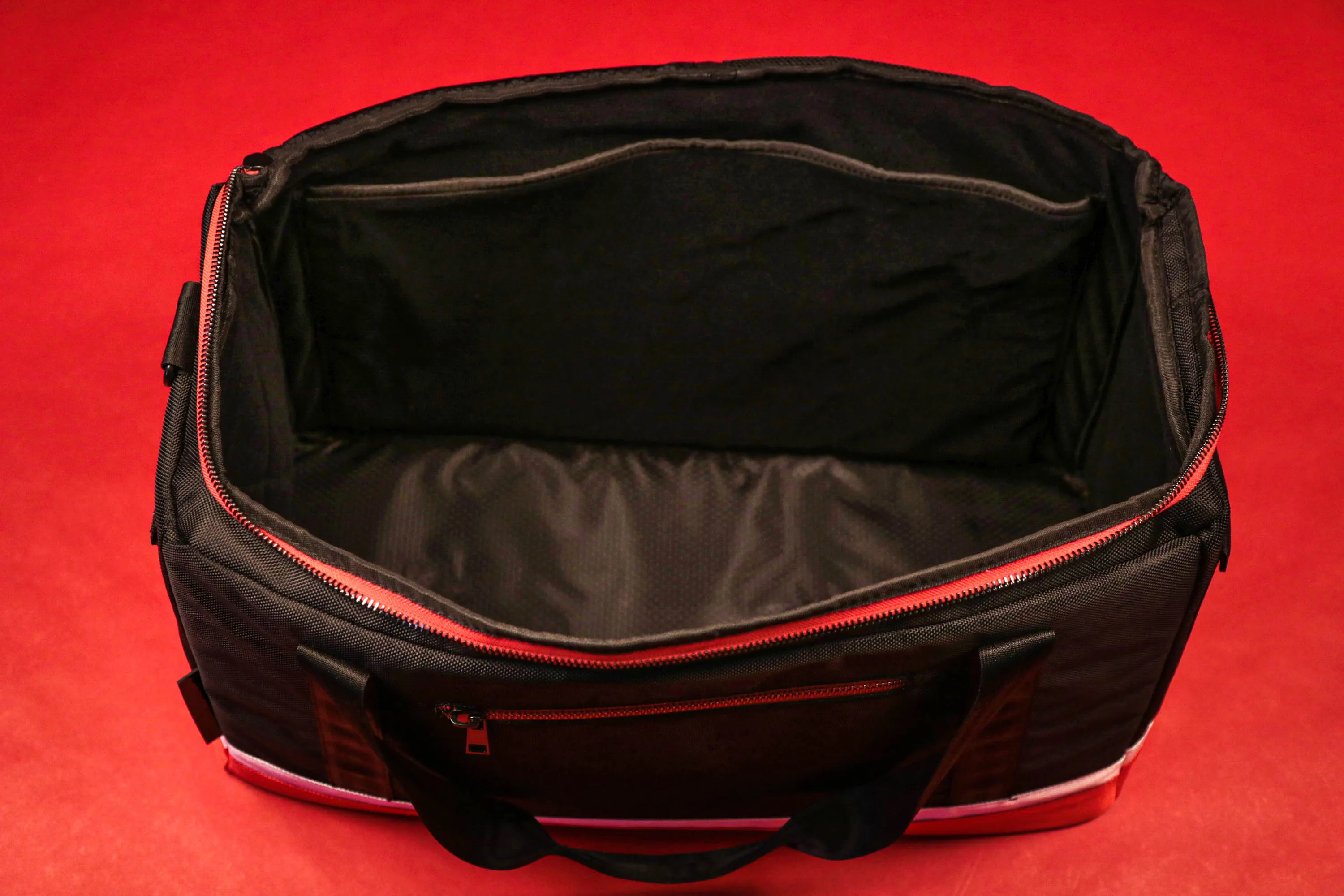 Flight Pack Sneaker Duffle Bag To Match Bred 11s | Sneaker Duffel Travel Bag