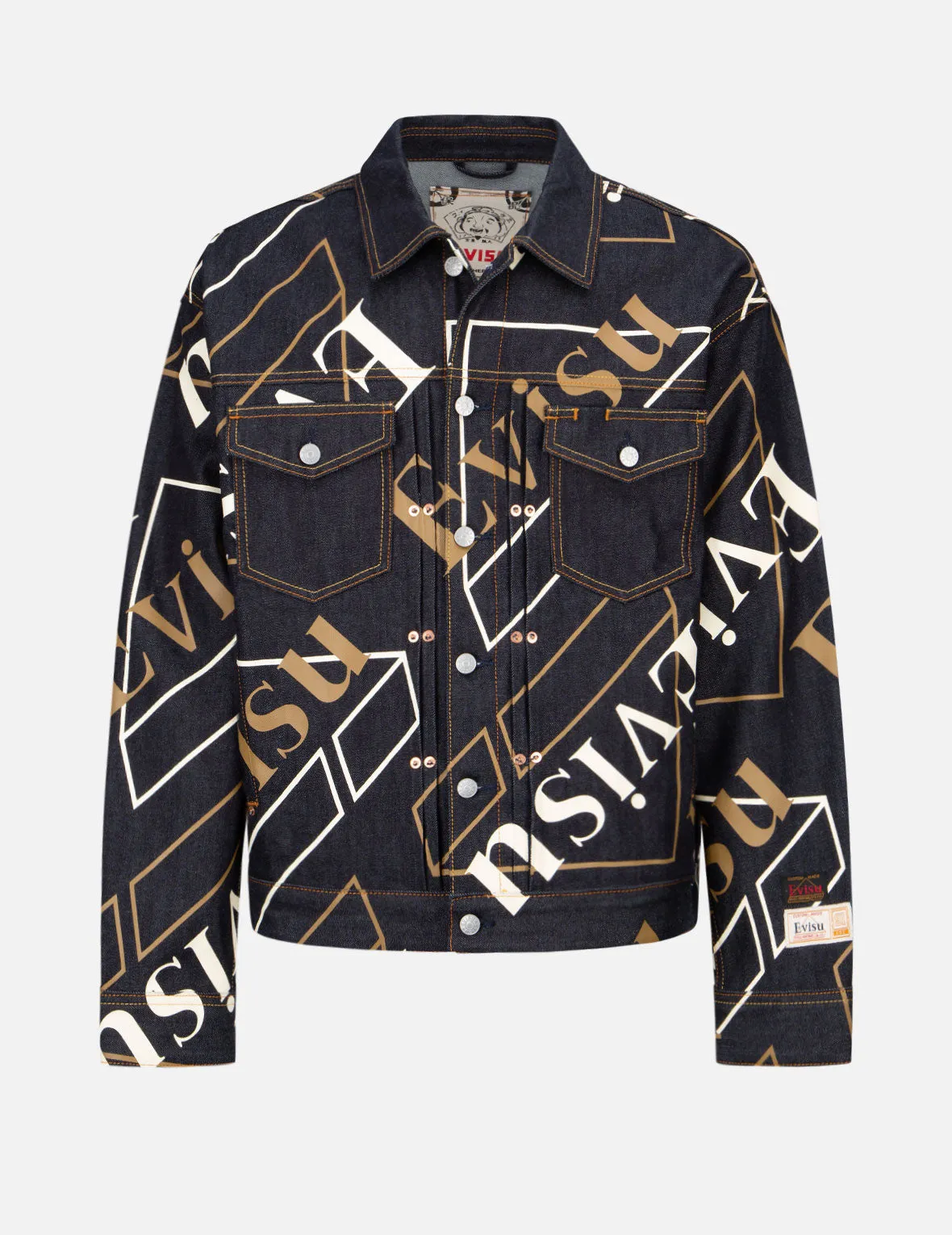 Logo Monogram Denim Jacket