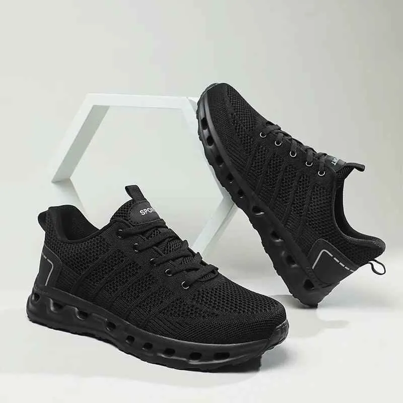 Men's Breathable Running Sneakers: HU930 Casual Shoes