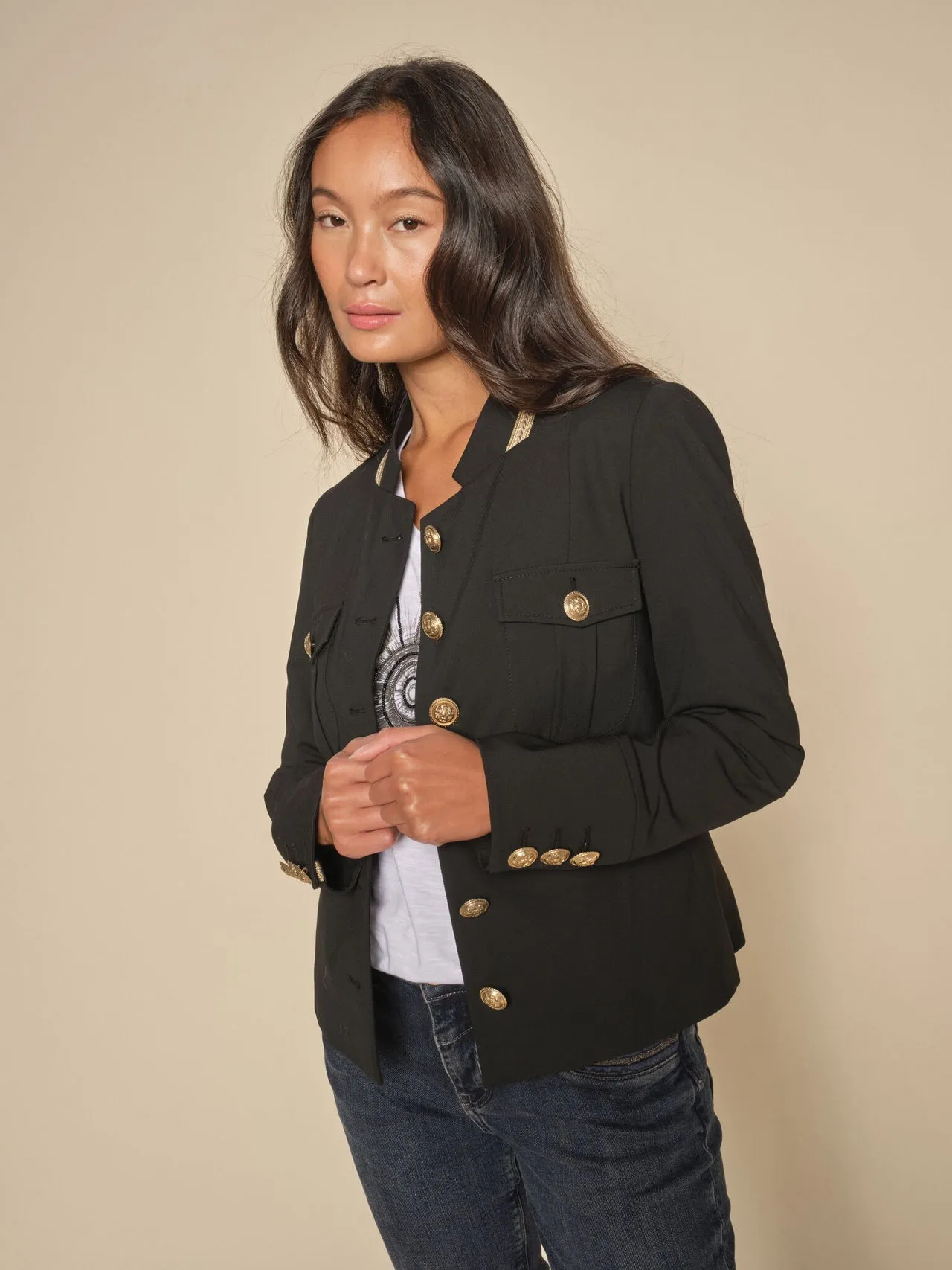 MMSelby Piet Jacket Black