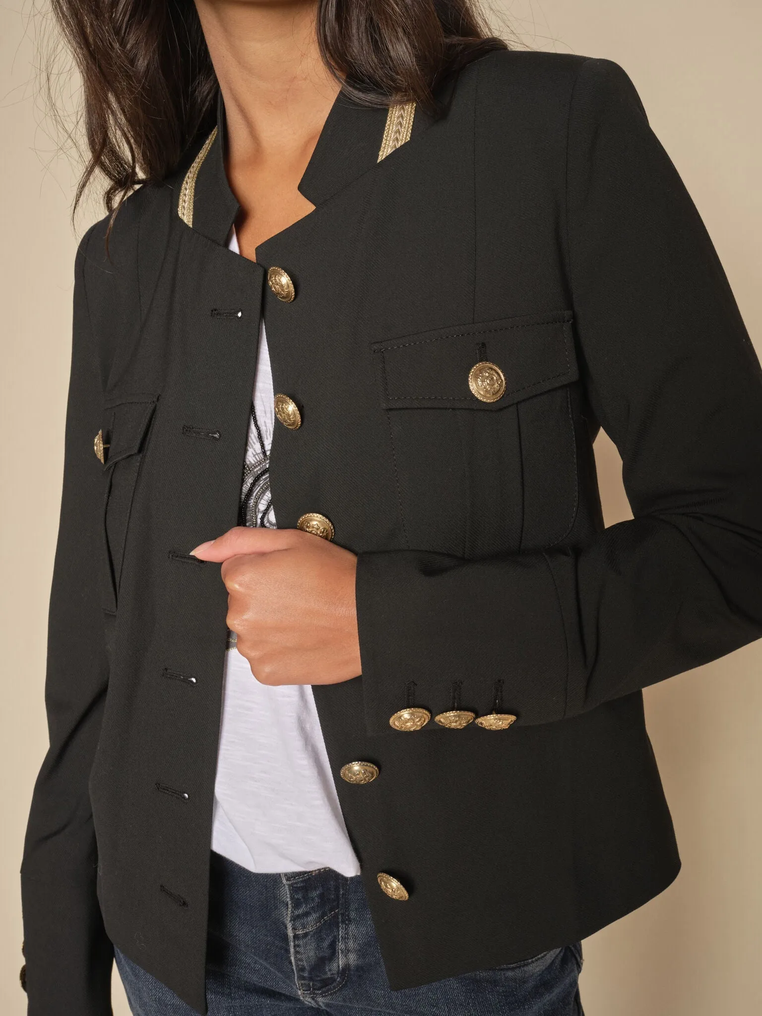 MMSelby Piet Jacket Black