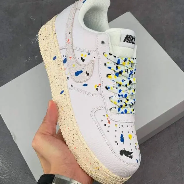 Nike Air Force 1 Low Splatter White