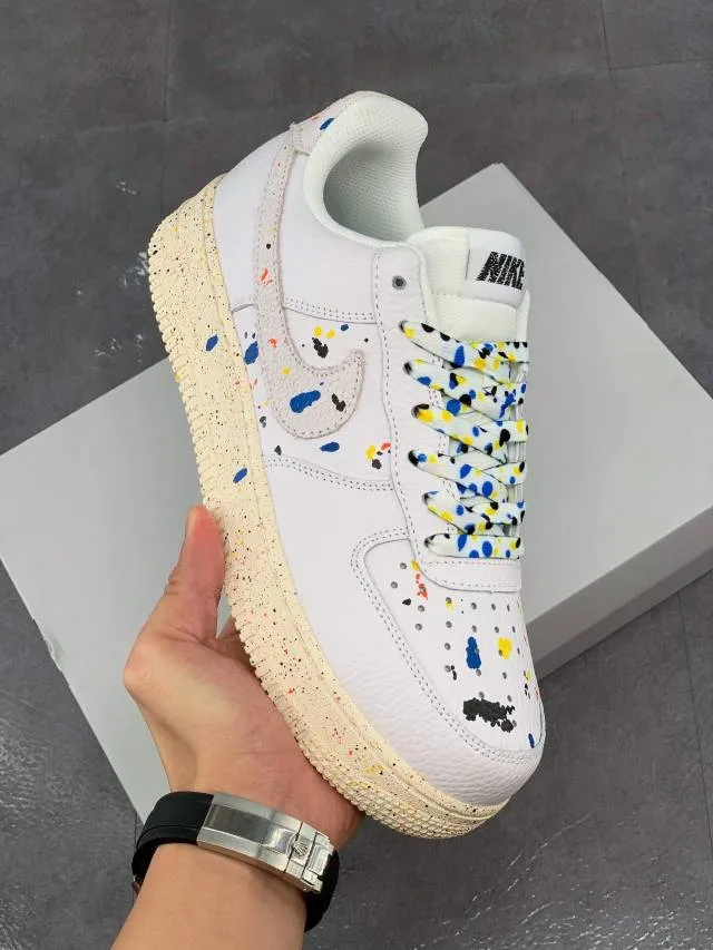 Nike Air Force 1 Low Splatter White