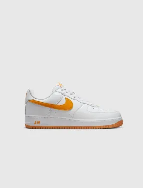 NIKE AIR FORCE 1 LOW WATERPROOF UNIVERSITY GOLD   WHITE