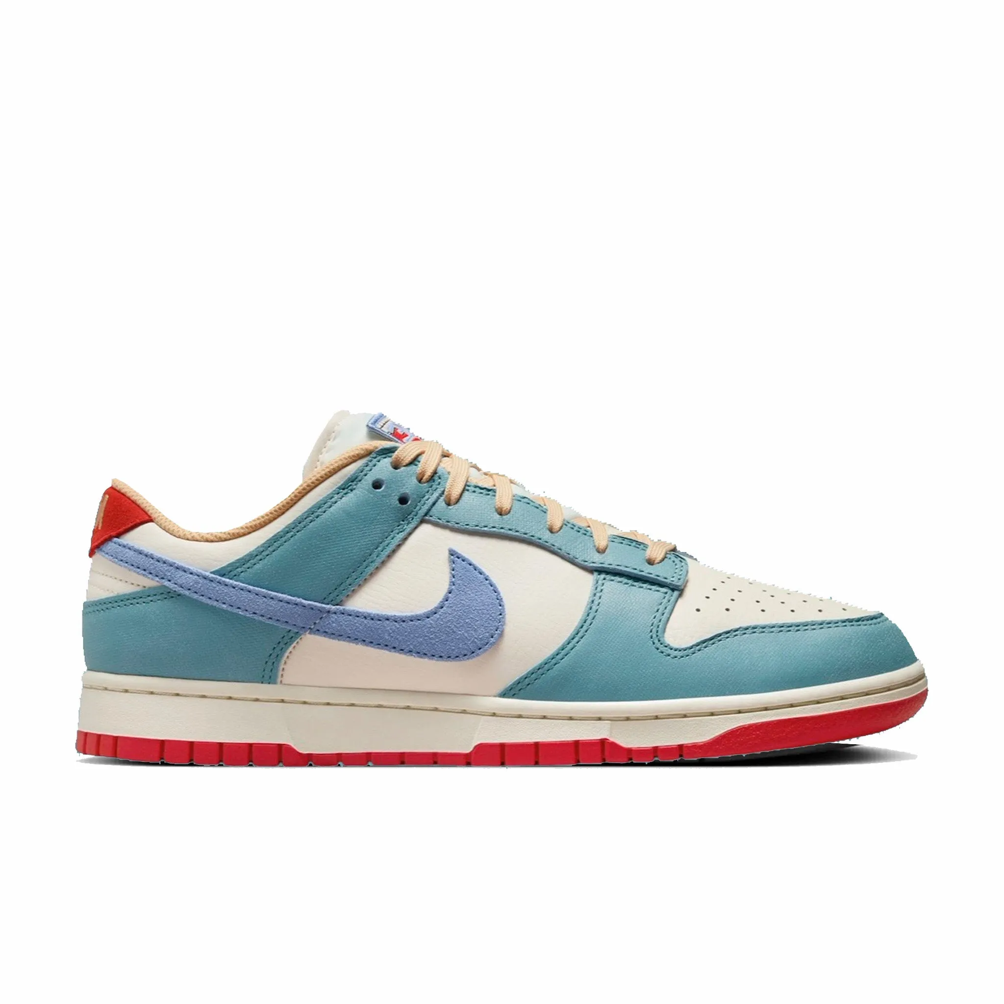 Nike Men's Dunk Low PRM Denim Turquoise (Pale Ivory/Royal Pulse)