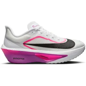 Nike Women's Zoom Fly 6 Running Shoes White / Black / Vivid Grape / Hyper Pink