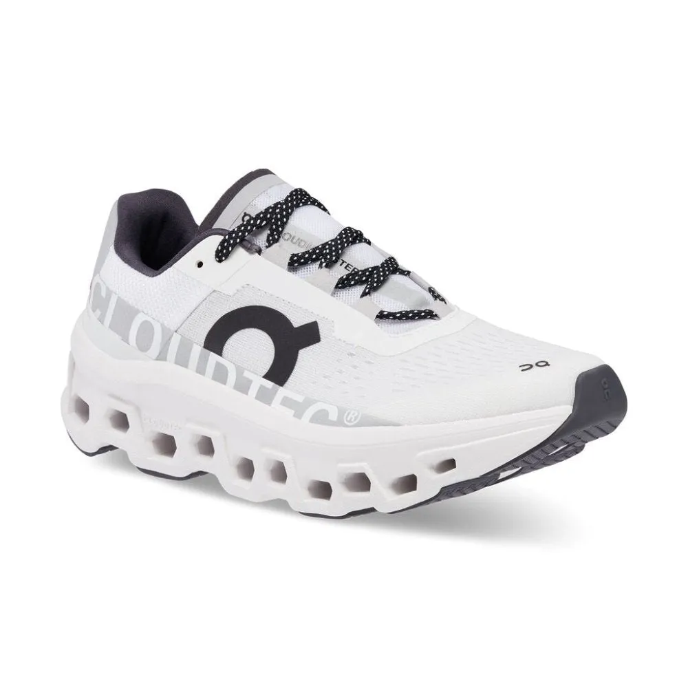 On Women's Cloudmonster Running Shoes - All White