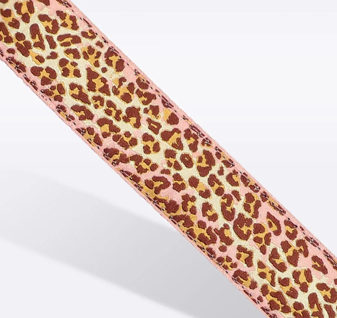 Pink Leopard Shoulder Bag Strap