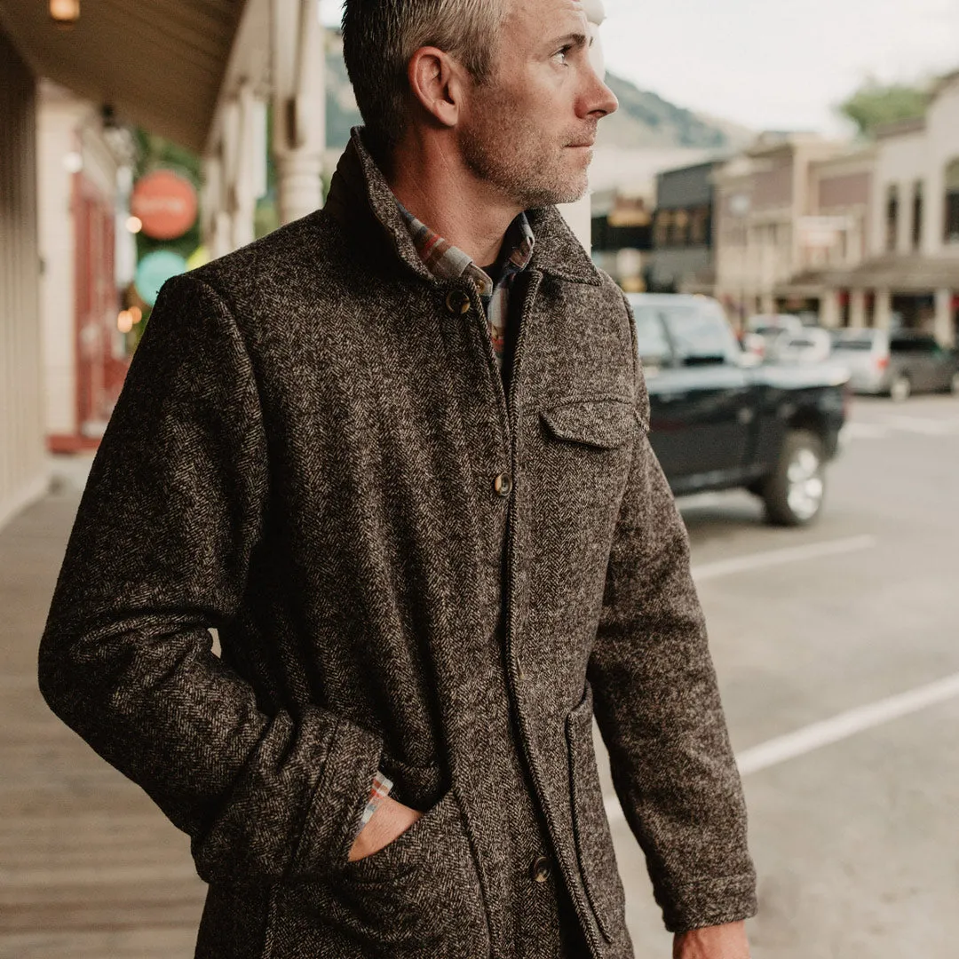 Wesley Wool Jacket | Brown