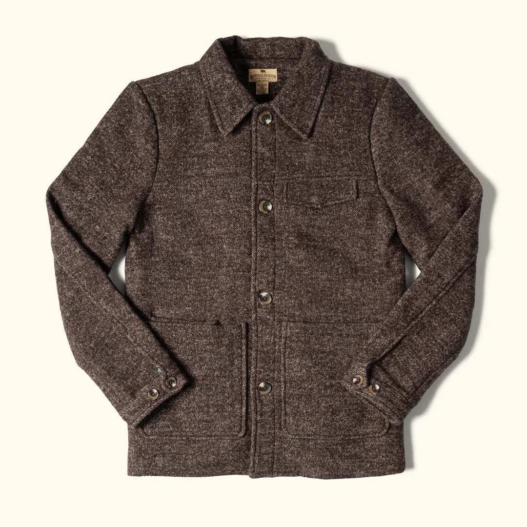 Wesley Wool Jacket | Brown