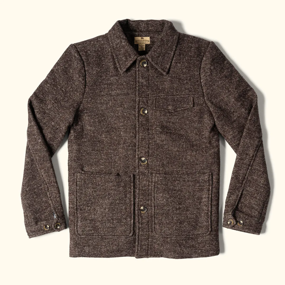 Wesley Wool Jacket | Brown