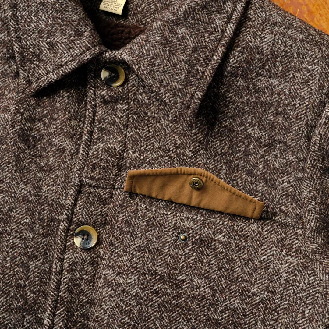 Wesley Wool Jacket | Brown